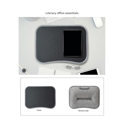 Lap Desk with Cushioned Pillow for Laptops Portable Writing Tray for Work, for Home & Travel Use Without Handle