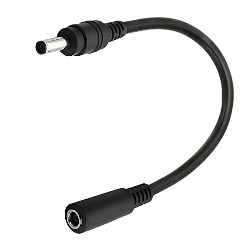LOKEKE DC 4.5mm Tip Adapter Extension Cable, DC Jack 4.5 x 3.0mm Female to 4.5 x 3.0mm Tip Male Charger Power Cord Cable for Laptop