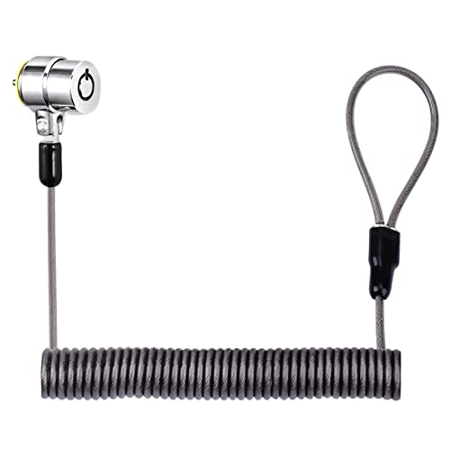 Laptop Cable Lock Hardware Security Cable Lock Anti Theft Retractable Lock for Tablet Laptop and All Other Notebooks and Tablets(5pack) - size: 5 Packs