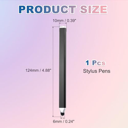 PATIKIL Stylus Pens for Touch Screen, High Sensitivity Universal Pen Capacitive Digital Pens Touchscreen Stylus for Phone Tablets Laptop Touch Screen Devices, Black - color: Black