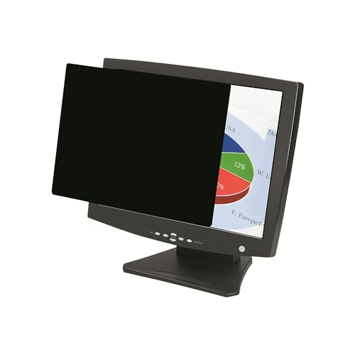Fellowes PrivaScreen Blackout Privacy Screen, 23.8" Wide (4816901) - size: 23.8" W 16:9, style: Widescreen