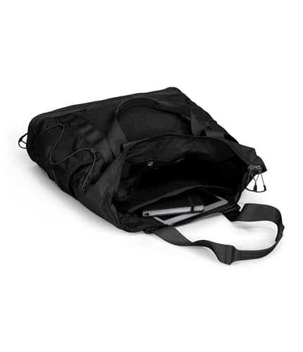 THE NORTH FACE Borealis Tote Bag | Over Shoulder & Backpack Carry Options, Water Repellent, 16" Laptop Sleeve - color: Tnf Black/Tnf Black-npf