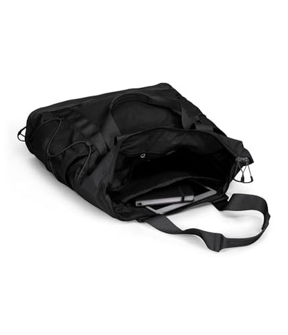THE NORTH FACE Borealis Tote Bag | Over Shoulder & Backpack Carry Options, Water Repellent, 16" Laptop Sleeve - color: Tnf Black/Tnf Black-npf