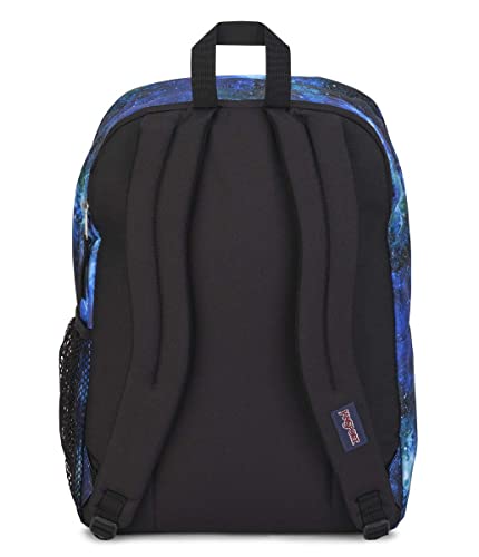 JanSport Laptop Backpack - Computer Bag with 2 Compartments, Ergonomic Shoulder Straps, 15” Laptop Sleeve, Haul Handle - Cyberspace Galaxy - color: Cyberspace Galaxy