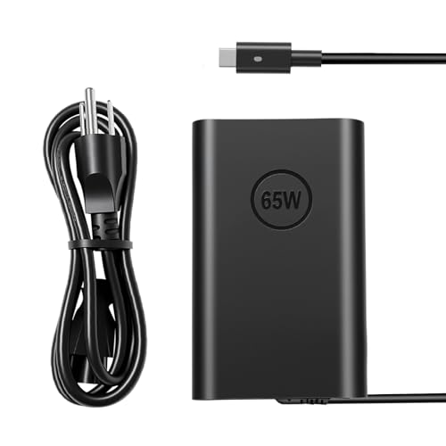 65W USB-C Type C Laptop Charger Compatible with Dell Laptop Latitude | 5530 5420 5430 5520 5540 7430 7440 7340 7530 7330 7320 Chromebook 3100 9250 9360 9365 9370 9380 9350 9550 Adapter Power Cord