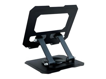 Laptop Stand for Desk – Adjustable 360 Rotatable Portable Laptop Stand Riser, Ergonomic Laptop Stand for Bed, Couch & Office – Smaller Laptops and Tablet Holder, Laptops Lazy Desktop