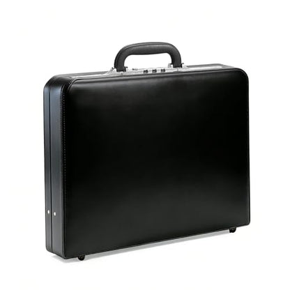 Briefcases For Men - Anti-Theft Longwave Lock&16 Inch Laptop Compartment | Waterproof Faux Leather, Brief Cases with Multi File Organizer, Office&Travel ，Gift For Man (Black) - color: Yi-Black
