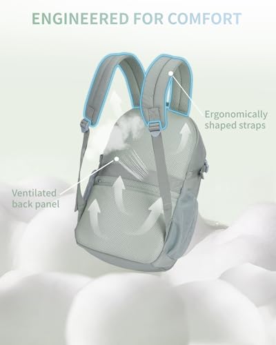 ECOHUB Travel Backpack for Women, 17.3 inch Suspended Laptop Backpack, Fashion Water-Resistant 28L Personal Item Bag with 12 Pockets for Causal, Work, Green - color: Green