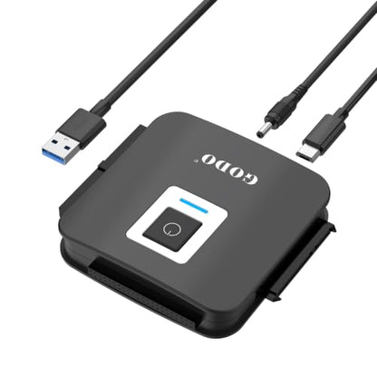 GODO SATA/IDE to USB 3.0 Adapter,IDE Hard Drive Adapter Kit, Cable Converter for 2.5/3.5 inch and SATA HDD/SSD,5.25 CD-ROM/DVD-ROM,Include 12V/2A Power