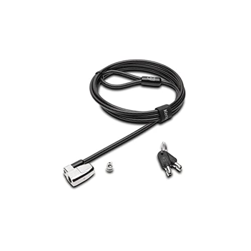 Kensington ClickSafe 2.0 Keyed Cable Lock for Laptops & Other Devices (K64435WW), Black
