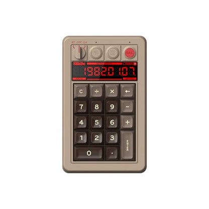 8Bitdo Retro 18 Mechanical Numpad for Windows & Android, C64 Edition | Bluetooth, 2.4G and Wired, Calculator Mode, Retro LED Display, Kailh Box White Switches V2 - color: C64 Edition