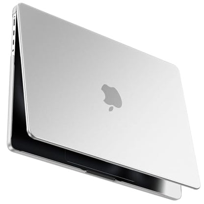 BlueSwan Matte Case for MacBook Pro 16-inch M5-M1 Pro/Max 2026-2021 | 100% Color Match, Anti Fingerprint & Scratch, Grippy Finish, Protective Hard Shell, Easy Snap-On - color: Matte Clear