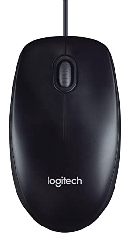 Logitech Wired Mouse M90 Black USB
