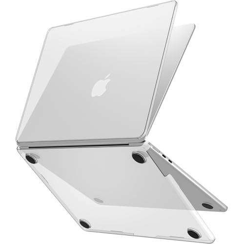 ProCase Hard Shell Case for MacBook Air 13 inch 2026 2025 2024 2023 2022, M5 A3449, M4 A3240, M3 A3113, M2 A2681, Laptop Cover for MacBook Air 13.6" -Clear - color: Clear, size: MacBook Air 13