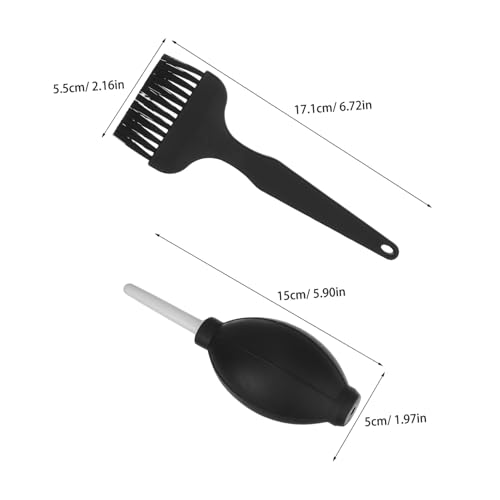 Anti-Static Electronics Cleaning Brush Set 13pcs (12 Brushes + Air Blower) for Computer Keyboard, Circuit Board, Industrial Fan, and Laptop Dust Removal
