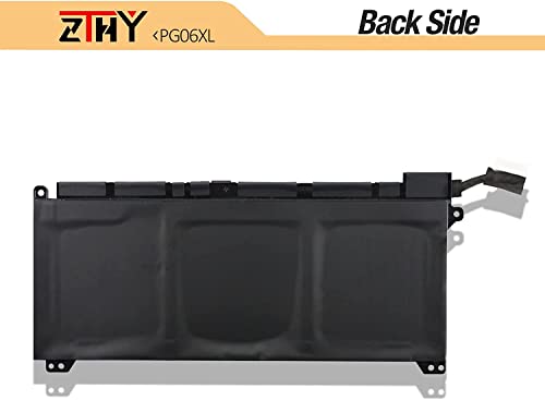 69Wh PG06XL PG06069XL Battery Replacement for HP Omen 15-DH000 15T-DH000 | 15-DH0XXX 15-DH1XXX 15T-DH100 15-DH1010CA 15-DH1019NR 15-DH1065CL Omen 5 Air 15-dh0006TX 15-dh0153TX L48431-2C1 L48497-005 - size: 8.66*3.54*0.28 inch PG06XL