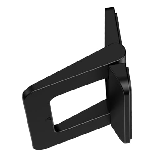Zerodeko 2pcs Mini Foldable Laptop Stand Holder Portable Notebook Support Desktop Holder for Travel Work Home Compatible with Most Laptops Black