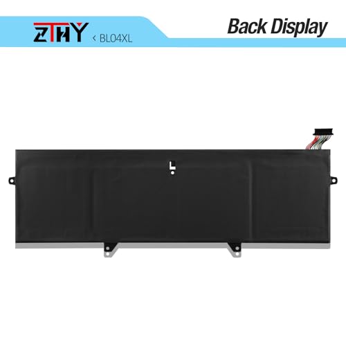 56.2Wh BL04XL Laptop Battery Replacement for HP EliteBook X360 1040 G5 G6 | BL04056XL HSTNN-UB7N HSTNN-DB8M HSTNNUB7N L07041855 L07041-855 L07353-2C1 L07353-241 L07353-541 7.7V 7300mAh 4Cell - size: 11.54*3.7*0.2 inch BL04XL