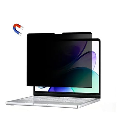 zyphonic Magnetic Privacy Screen Protector Compatible with MacBook Pro 14 inch 2026 M5 M4 M3 M2 M1 Pro/Max, Removable Anti Spy Blue Light Glare Shield