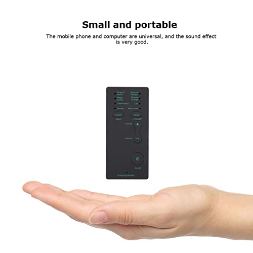 Scream Voice Changer Live 300mah 3.7v Mobile Phone Webcast Live Sound Card External USB Voice Changer