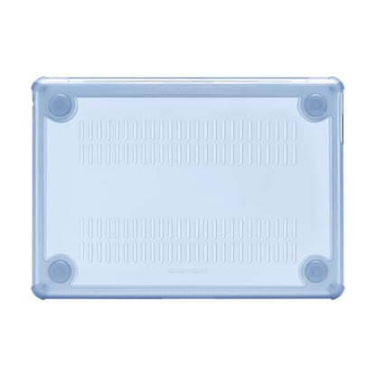 MOSISO Compatible with MacBook Air 15 inch Case M5 2026 M4 M3 M2 2025-2023 | A3448 A3241 A3114 A2941,Anti-Cracking,Heavy Duty Shock-Absorbing Hard Shell Case with TPU Bumper&Keyboard Cover, Sky Blue - color: Sky Blue