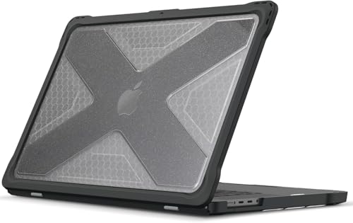 Fintie Case for MacBook Pro 14 Inch A3426 A3427 A3434 A3401 A3185 A3112 A2992 A2918 A2779 A2442 with M5 M4 M3 M2 M1 Chip (2021-2026) - Heavy Duty Rugged Hard Shell Cover, Glittering - color: Glittering