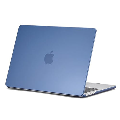 Omnpak for MacBook Air 13 inch Case, M5 M4 M3 M2 2026-2022 A3449 A3240 A3113 A2681, Scratch & Fingerprint Resistant, Frosted Matte Lightweight Hard Shell Protective Cover for MacBook Air 13.6 inch - color: Matte Blue