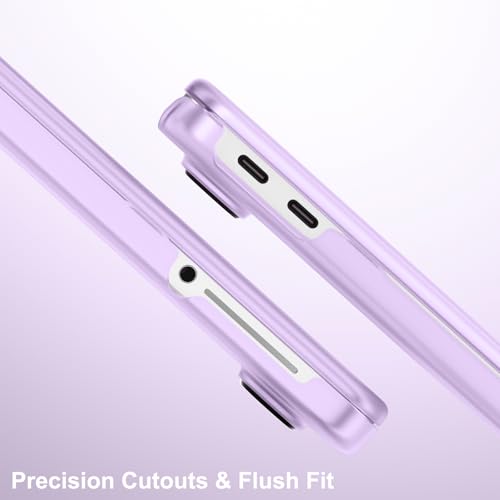 MOSISO Compatible with MacBook Neo Case 13 inch 2026 A3404 A18 Pro Chip | Scratch-Resistant Ultra-thin Protective Hard Shell Case Cover, Purple - color: Purple