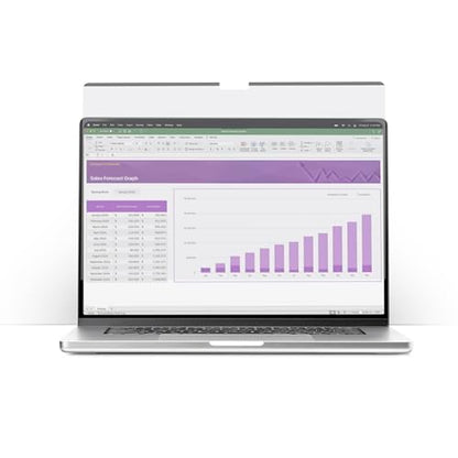 StarTech 13.3in 16:10 Laptop Privacy Screen, Flip-Up, +/-30 Deg. View | Anti-Glare Blue Light Filter, Laptop Security Shield, Touch-Enabled Privacy Filter