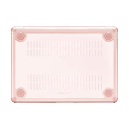 MOSISO Compatible with MacBook Air 15 inch Case M5 2026 M4 M3 M2 2025-2023 | A3448 A3241 A3114 A2941,Anti-Cracking,Heavy Duty Shock-Absorbing Hard Shell Case with TPU Bumper&Keyboard Cover, Pink - color: Pink