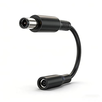 Power Adapter 4.5mm Female to 7.4mm Male Tip Adapter Converter Cable for Dell Laptop Power Supply (for 45W/65W/90W Power), 4.5mm to 7.4mm - size: 4.5mm to 7.4mm