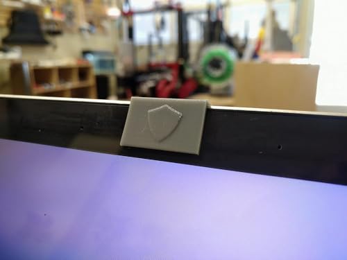 Privacy Shield Camera Cover for Laptops (Black, 3mm) - size: 3mm