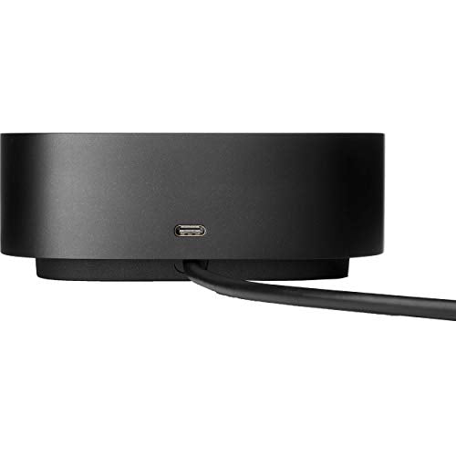 HP Docking Station for Laptop Dual Monitor + Bundle - HP USB-C G5 Dock 5TW10AA / 5TW10UT / 5TW10AA#ABB with 120W Adapter + ZoomSpeed HDMI Cable + DisplayPort Cable + Ethernet + Microfiber Cloth