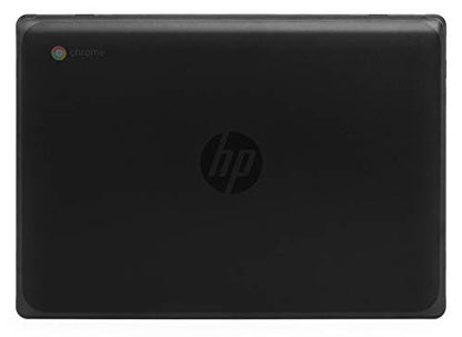 mCover 2020-2022 11.6-inch HP Chromebook 11 G8EE / 11MK G9EE Series Laptop Case - Black - color: Black