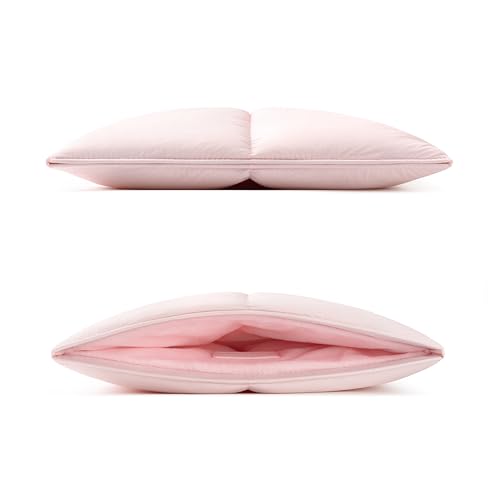 Comfyable Puffy Laptop Sleeve 13 Inch 14 Inch, Quilted Puffer Laptop Carrying Case, Pillow Case Compatible with MacBook Air M4 2025 M3 M2 M1, MacBook Pro M5 M4 Pro/Max, Light Pink - color: Light Pink, size: For 13"-14" Mac Air / Mac Pro