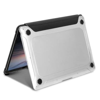 Rugged Protective Hard-Shell Case for 13-inch MacBook Pro 2016 to 2020 2022, Black, Plastic (TP-RCL-MP13MA)