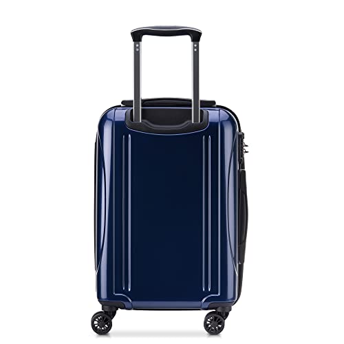 DELSEY PARIS Helium Aero Hardside Expandable Luggage with Spinner Wheels, Blue Cobalt, Carry-On 19 Inch - color: Blue Cobalt, size: Carry-On 19 Inch