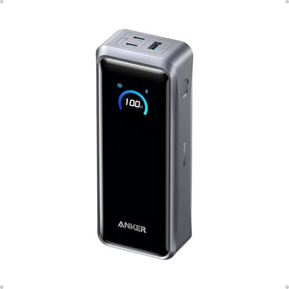 Anker Prime Power Bank, 26,250mAh 300W Fast Charging | 3-Port Portable Charger, Two-Way Charging, TSA-Approved, App Control, for MacBook, iPhone 17 / 16 Series (Base Not Included)