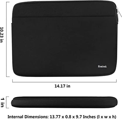 Laptop Sleeve 13.3 inch, Shockproof Protective Cover Carrying Computer Bag | Laptop Sleeve, Briefcase Computer Cover Carrying Notebook Bag for 15" HP, ASUS, Dell, Lenovo, Acer - color: Black, size: 13.3 inch
