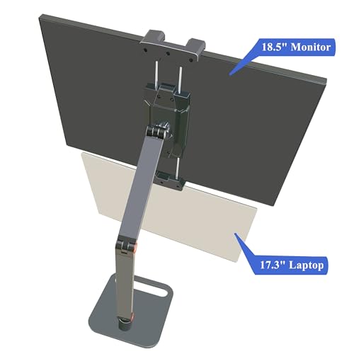 Portable Monitor Holder for 6-18.5 Inch Screen Desktop Expandable Monitor Stand 13 inch Tablet Stand