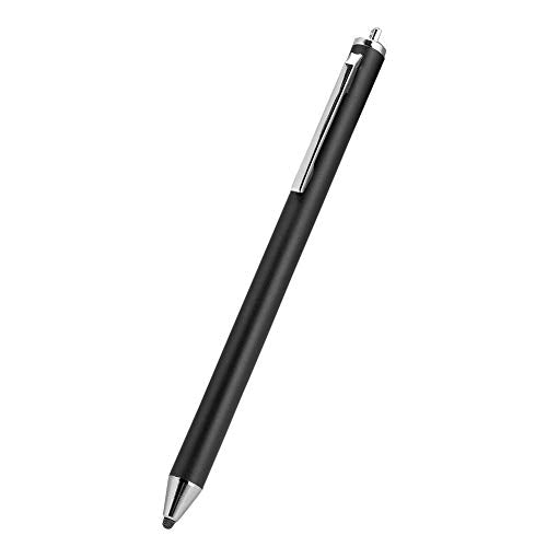 Stylus Pen, Soft Tip Capacitive Stylus Universal for 2018, Tablet, Phone, No Battery Needed, Screen Protector (Black)