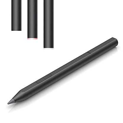 MPP 2.0 Tilt Stylus Pen for HP Active Rechargeable Tilt Pen MPP 2,Black | Compatible HP Omnibook X Flip/Envy X360/Pavilion X360/Specter X360 Magnetic Barrel, with 4096 Levels Pressure&Erase Function - color: Black