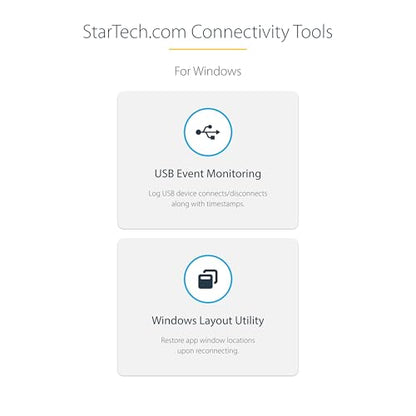 StarTech 4-in-1 USB-C Hub, 4K 60Hz HDMI, Alt-Mode, 100W PD, MacBook, TAA | Extra long 10in 25cm cable, Surface Pro 7 iPad Pro HP Elite, Thunderbolt 3/4, Chromebooks, Ultrabooks, Fast speed - style: 4-IN-1