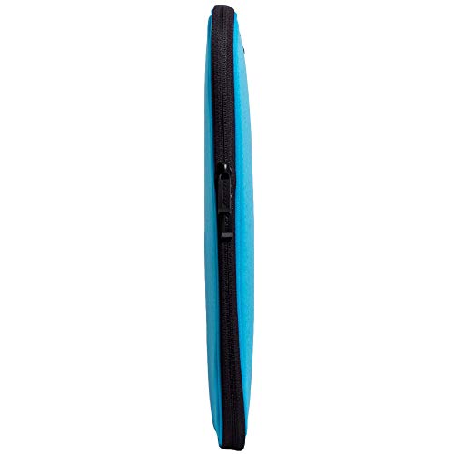 Laptop Sleeve 17.3 Inch Foldable Slim Case Lightweight Bag Notebook Computer Carrying Flip Cover (Blue) - color: Blue, size: 17.3 Inch