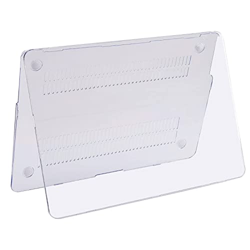 MOSISO Case Compatible with MacBook Air 13 inch A1369 A1466, Crystal Clear | Plastic Hard Shell & Keyboard Cover & Screen Protector Compatible with MacBook Air 13 (Older Version 2010 - end 2017) - color: Crystal Clear