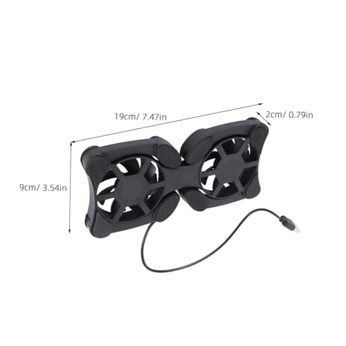 NUOBESTY Notebook Cooler Computer Portable Slim Laptop Cooling Stand