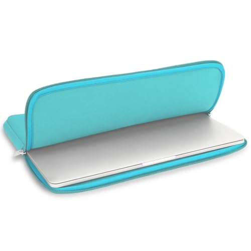 RAINYEAR 13 Inch Laptop Sleeve Case Padded Carrying Bag, Blue | Slim Protective Soft Zipper Computer Cover for 13.3 inch MacBook Air/Pro M1 M2 M3 M4 M5 A3449 A3240 A3113 A2681 A2338 - color: Blue, size: 13"