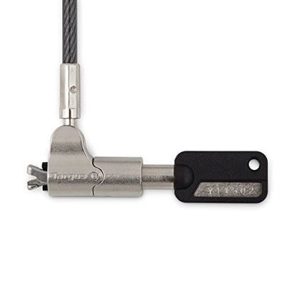 Targus DEFCON Trapezoid Keyed Cable Lock for Laptop Computer and Desktop Security Cable (ASP65GLX) - size: Trapezoid, style: Keyed Cable