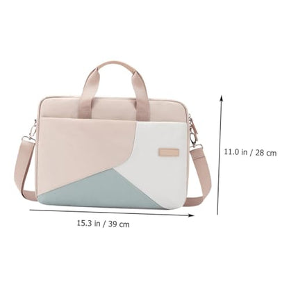 DOITOOL Laptop Bag with Double Zippers Lightweight Business Briefcase for Travel and Work Protective Tablet Storage Pouch Durable and Water Resistant Carrying Case for Men and Women