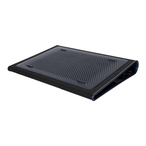 Targus 17 Inch Dual Fan Lap Chill Mat - Soft Neoprene Laptop Cooling Pad for Heat Protection, Fits Most 17" Laptops and Smaller - USB-A Connected Dual Fans for Heat Dispersion (AWE55US)